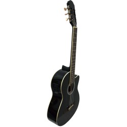 GUITARRA GEWA E/ACUST. 4/4 NEGRA RESAQUE