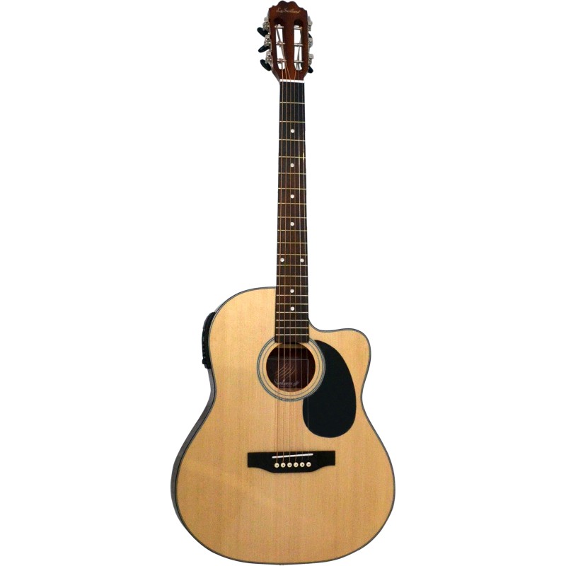 GUITARRA LA SEVILLANA E/AC UN-3CEQ STEEL
