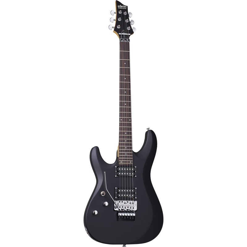 GUITARRA SCHECTER ELECT C-6 FR DLX ZURDA