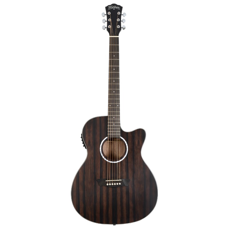 GUITARRA WASHBURN E/ACUS. MOD. EBONY ACE