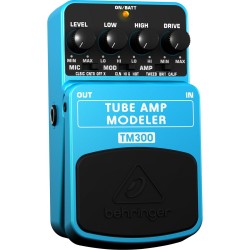 PEDAL BEHRINGER TM300 TUBE AMP MODELER