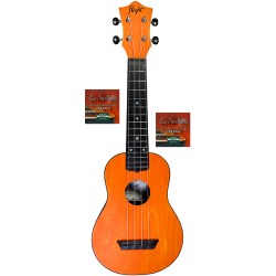 UKELELE FLIGHT TUS35OR 2 SETS ELS-UKS