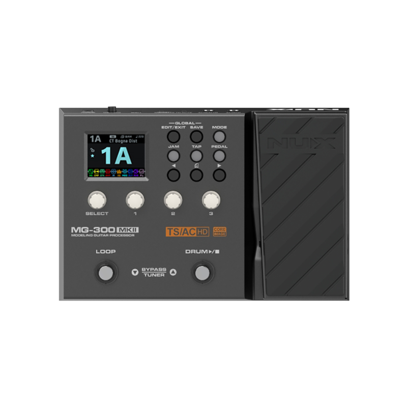 PROCESADOR NUX P/GUITARRA MOD. MG-300 MKII