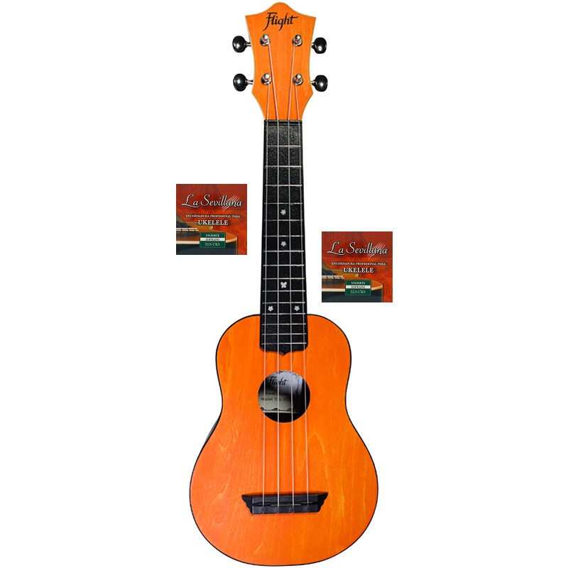 UKELELE FLIGHT TUS35OR 2 SETS ELS-UKS